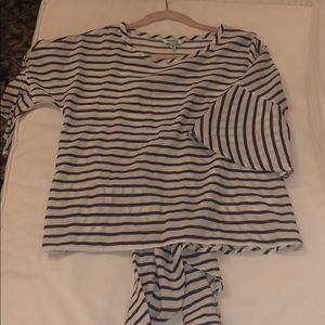 Express striped top